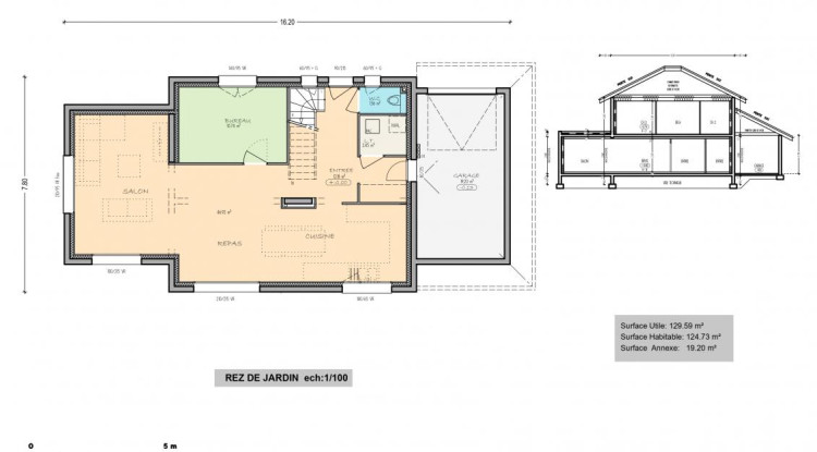 Projet maison + terrain à La Combe de Sillingy ! 129m² - 659000€ - 3