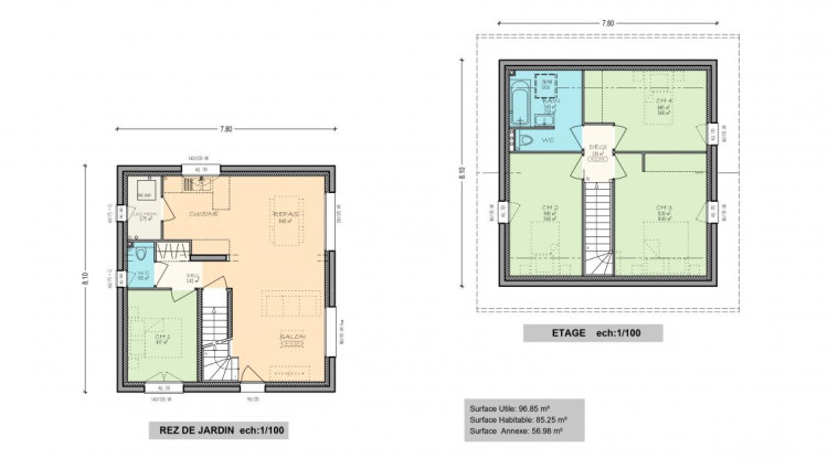 Votre projet de construction ARTIS en plein centre de Bonne !! 85m² - 458600€ - 3