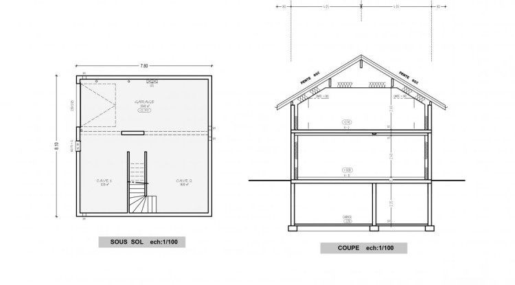 Votre projet de construction ARTIS en plein centre de Bonne !! 85m² - 458600€ - 2