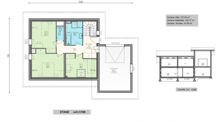 Votre maison neuve ARTIS à Glières Val de Borne 121m² - 551000€ - 5