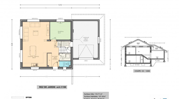 Votre maison neuve ARTIS à Contamine Sur Arve 108m² - 539000€ - 2