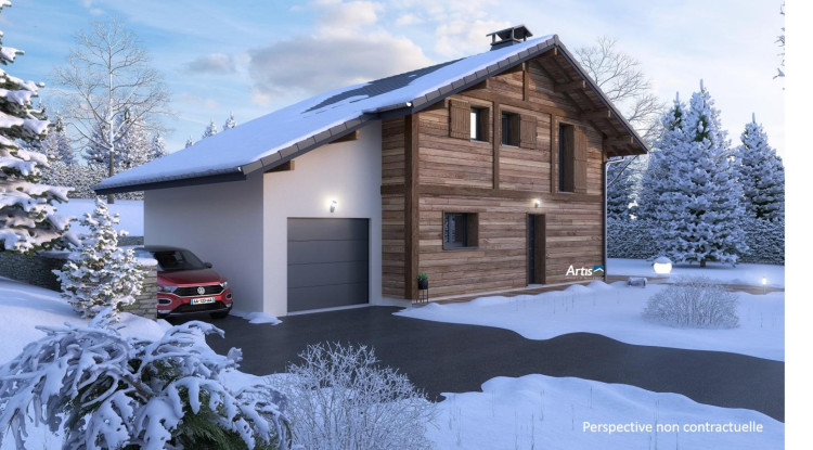 Projet chalet + terrain à Bellevaux ! 125m² - 581000€ - 1