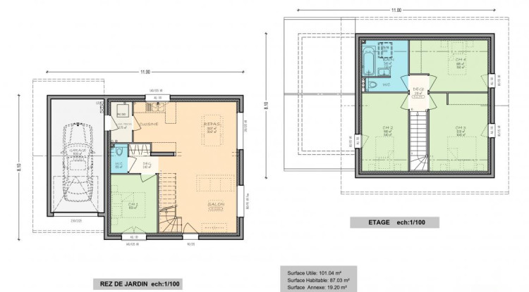 Votre maison neuve sur les hauteurs de La Roche Sur Foron 100m² - 500000€ - 3