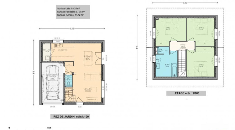 Votre maison neuve ARTIS à Bonneville 95m² - 430000€ - 2