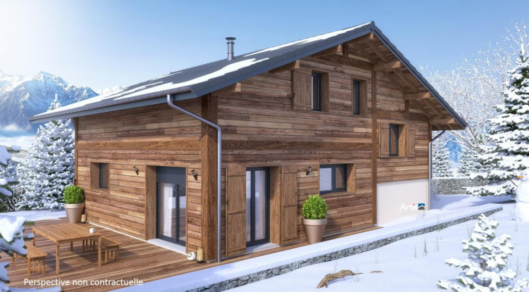 Construction de votre Chalet Coteau de Sallanches 136m² - 656000€ - 2