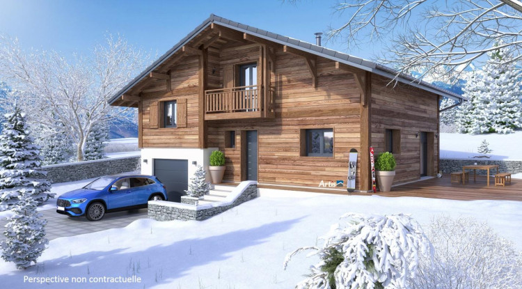 Construction de votre Chalet Coteau de Sallanches 136m² - 656000€ - 2