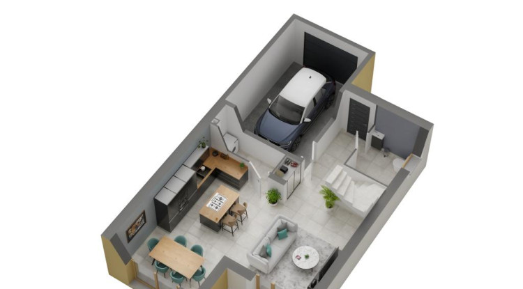 Triplex 135 m² avec jardin au Centre de SEGNY 135m² - 595000€ - 1