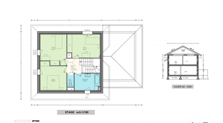 Votre projet Cosy 110m²à Usinens 107m² - 0€ - 4