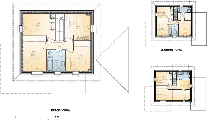 Projet de construction à Champanges ! 111m² - 486000€ - 3