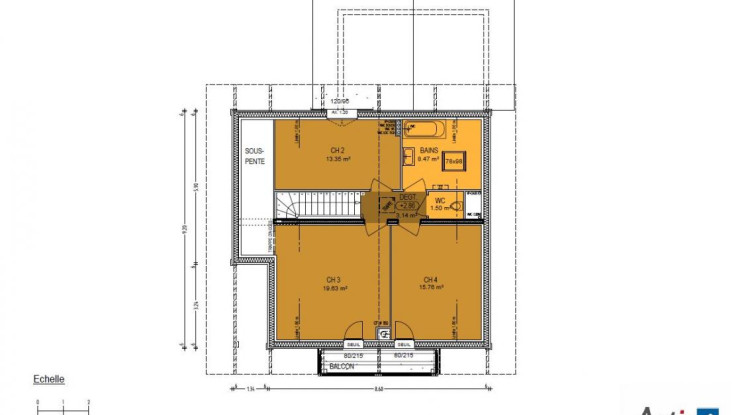 Faites construire votre Chalet à Bellevaux ! 134m² - 644000€ - 2