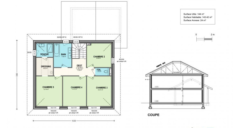 Votre maison neuve ARTIS à REIGNIER 145m² - 693000€ - 3