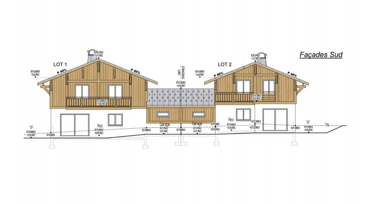 Votre Chalet a 3mn en voiture du village des Carroz d'Arâches 112m² - 686000€ - 2