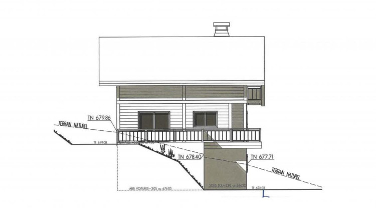 Votre chalet sur Coteau de PASSY - Permis accepté- 140m² - 799000€ 